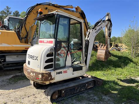 terex mini excavator prices|terex hr16 mini excavator.